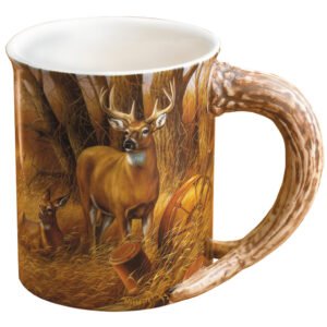 Wild Wings Sculpted Mug Rustic Retreat Whitetail
