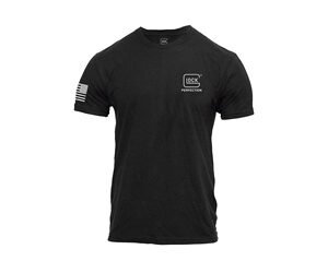 GLOCK OEM PERF FLAG SHRT SLV BLK 2XL