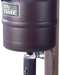 ONTIME SOLAR FISH FEEDER w/BARREL