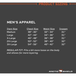 Arctic Shield Classic Elite Coverall Blaze Orange Large