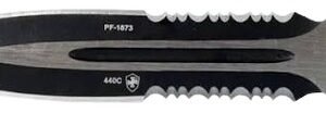 TEMP L3-BR-43-1 LRG G3 ZINC BLK RUBBER DAGGER SER
