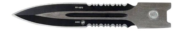 TEMP L3-BR-43-1 LRG G3 ZINC BLK RUBBER DAGGER SER
