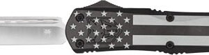COBRATEC LARGE FS3 OTF BLACK - OUT FLAG 3.5" D2 TANTO NS