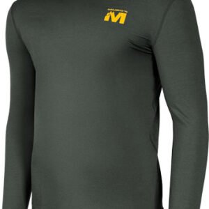 MUDDY DV8 STONEWOOL 200 LONG - SLEEVE CREW PEAT MOSS X-LARGE