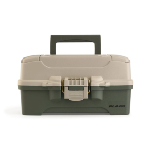 ONE-TRAY TACKLE BOX GREEN/TAN